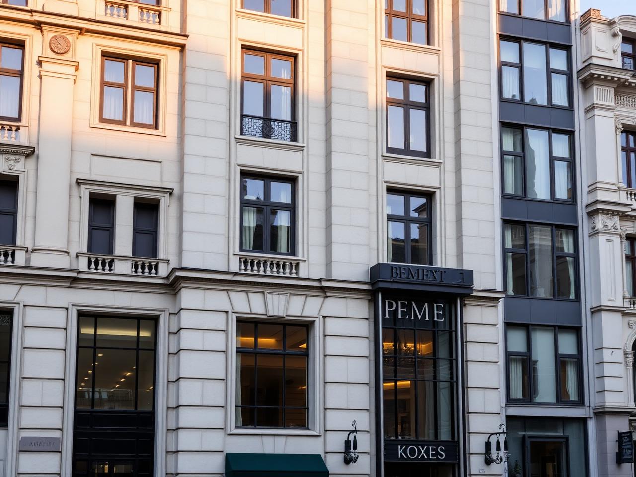 Elegante Prime-Fassade an Schweizer Toplage